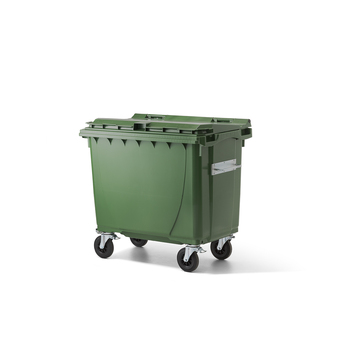 Kunststoffcontainer 660 L grün 03.66002