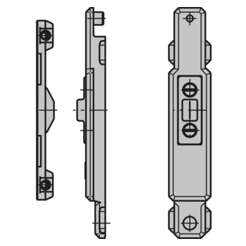 WSS Schnäpperverschluss für Balkontüren Zeichnung 10.325