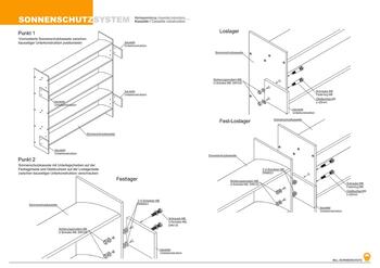 MLL Sonnenschutz Montageanleitung Kassette