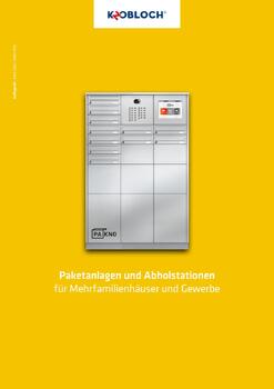 Paketanlagen und Abholstationen