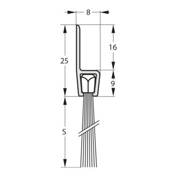 Bürstendichtung 3.570 Bild