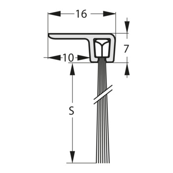 Bürstendichtung 3.580 Bild