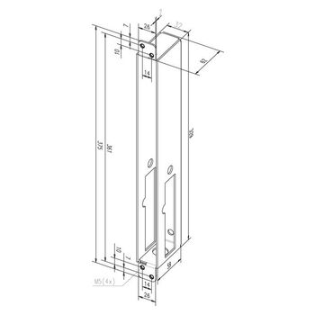 ASSA ABLOY - Riegelkasten 844L4RGK