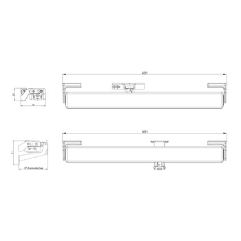 TOPP C60 Kettenantrieb 230V Massbild