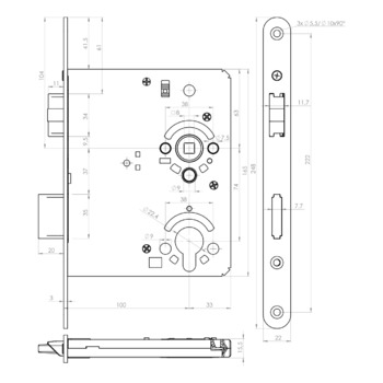 GLAMETEC GLA0210022U8 Massbild