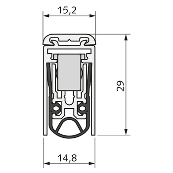 ATHMER Türdichtung SCHALL-EX  L-15/29 TG