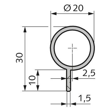 ATHMER Schutzprofil BO-20