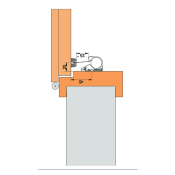 WSS ATHMER Fingerschutz Rollo NR-30 Montagemass