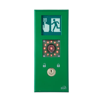 FTI Fluchttürsteuerterminal Integral ohne Zeitverzögerung t0 mit RZ grün