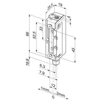 assa abloy Pneumatik-Türöffner EX118P3------01 Bild