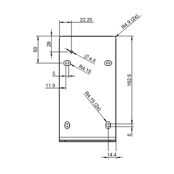 CNS Box L A5 Massbild