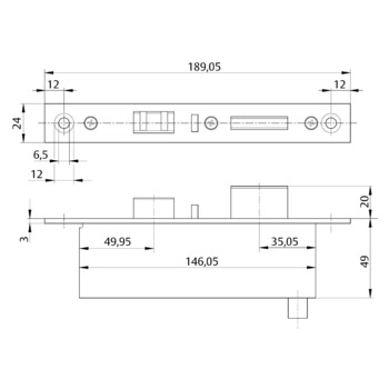 ASSA ABLOY N51200050000001 Massbild