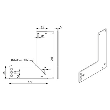 ASSA ABLOY 828.102 Massbild