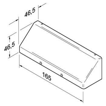 ASSA ABLOY - Montagewinkel Modell A03 -------A0335-01 Massbild