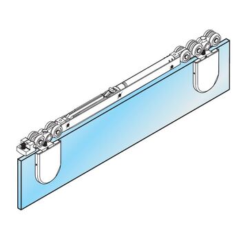 Teufelbeschlag VARIANT SD 120 softStop 80 kg - einseitig No. 4-302 ED1 Bild