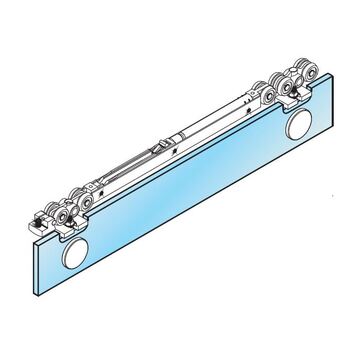 Flügelgarnitur VARIANT SD 80 softStop 80 kg - einseitig 4-303 ED1