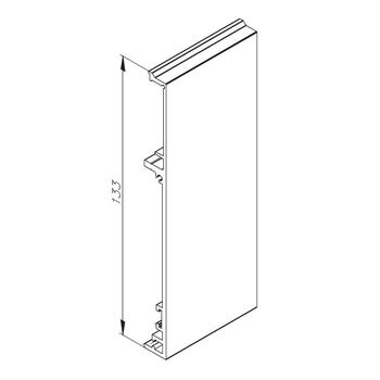 Teufelbeschlag Deckblende VARIANT HD in Fixmass 04-315