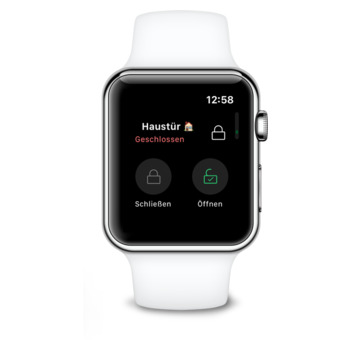 tedee APP Steuerung per Apple Watch