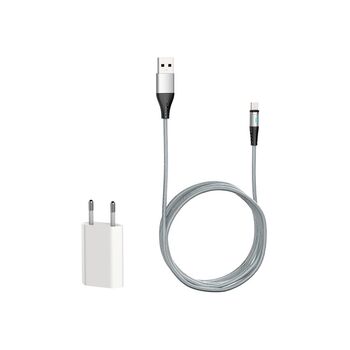 USB-auf-Micro-USB-Kabel, Adapter mit EU-Netzstecker