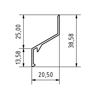 Z-Lamelle 010L