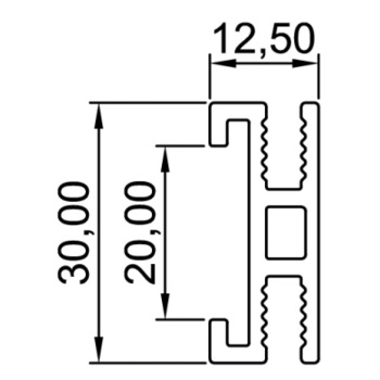 MLL 004FMK Halteschiene Bild