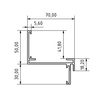 MLL Rahmenprofil 702.4 Bild