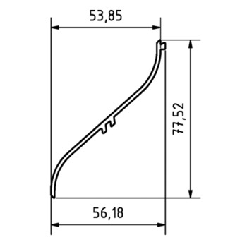 S-Lamelle 040S