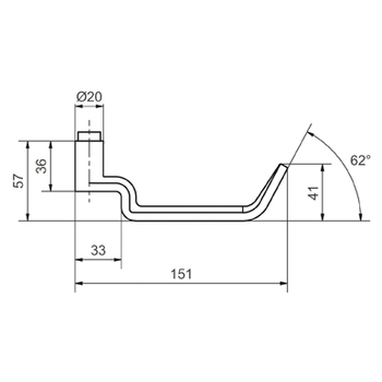 Türdrücker Glutz 50080 Assoluto