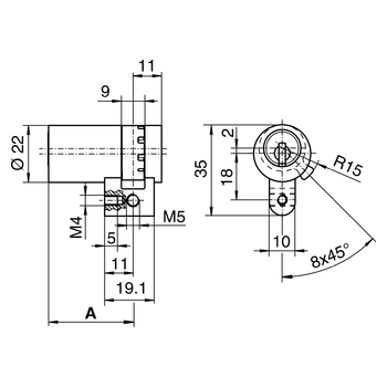 KABA M1514 Massbild