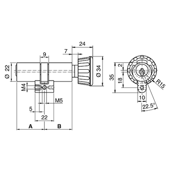 KABA M1519 Massbild