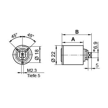 KABA 1040 Massbild