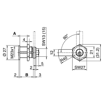 KABA M1031 Massbild