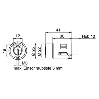 KABA 1037A/11 Massbild