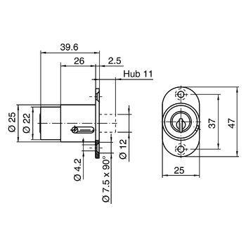 KABA 1037D/11