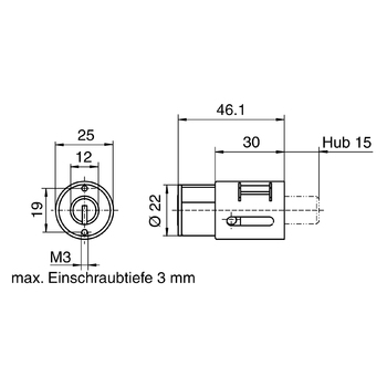 KABA 1037G/16 Massbild