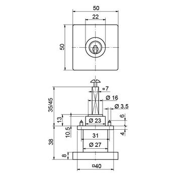 KABA 3403 Massbild