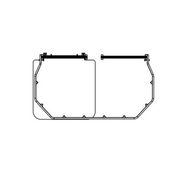 Doppelter Sicherungskorb 11.4060.01.10 Grundriss