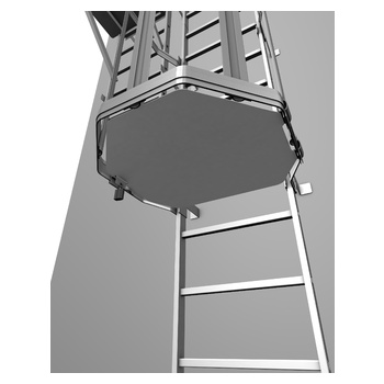 Zubehör für Steigleiter 600 mm - Schwenkbare Zustiegssicherung