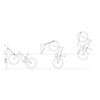 Fahrradständer BikiLift 16.5240.01.00 Bild 3