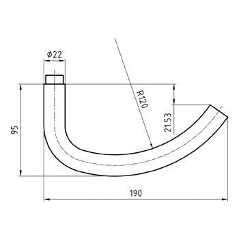 Türdrücker Glutz 5162 Stella