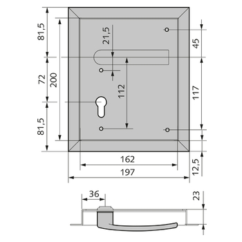 FSB Modell 77 7949 Massbild