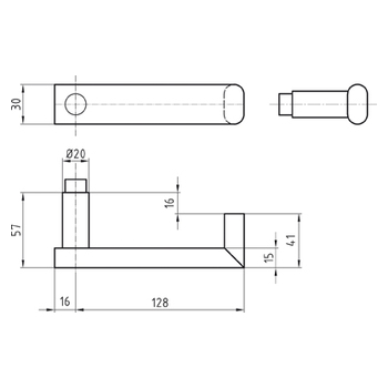 Türdrücker Glutz 6031 Westridge