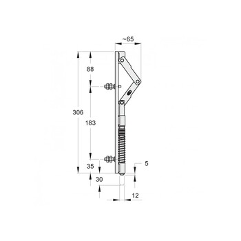 FAC® Torriegel 9.233.0 Massbild