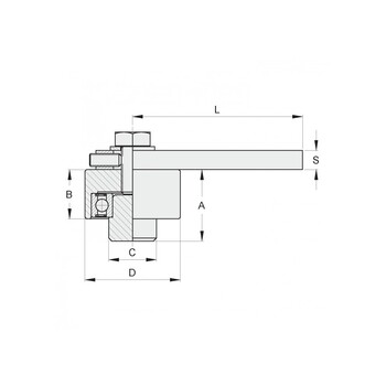 FAC® Oberes Torband verstellbar 9.235._ Vermassung