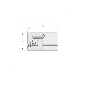 FAC® Unteres Drehlager 9.235._ Vermassung