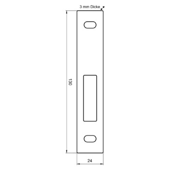 ASSA ABLOY 352E-3-------00 Massbild