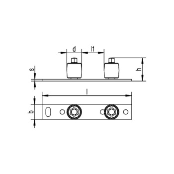 HELM 659 Doppelführung Vermassung