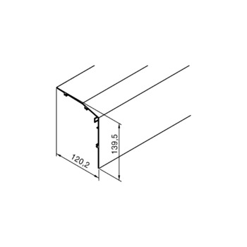 Schiebeladenblende HELM 000110003022 Vermassung