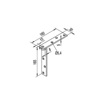 Tragwinkel HELM 150-96 150070096002 Vermassung