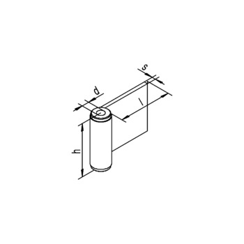 Bandlappen HELM -20 BL Vermassung